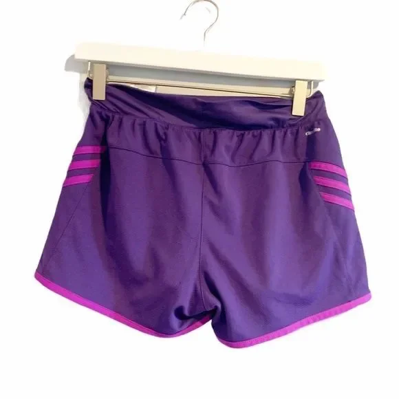 Adidas‎ Purple Climalite Gym Shorts - Picture 5 of 8